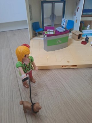 Playmobil Clínica Veterinaria 70146