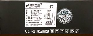Faros LED Coche AK H7 6000k 8000LM (2uds)