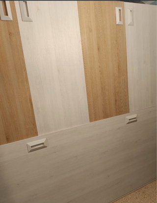 Cama abatible individual con armario