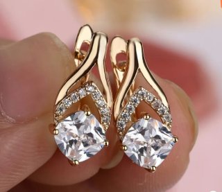 Pendientes Vintage Chapados en Oro