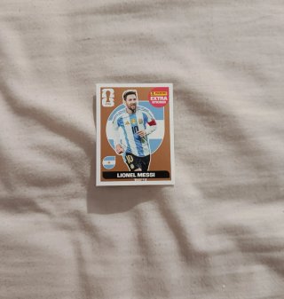 MUNDIAL 2026  STICKER BRONCE MESSI