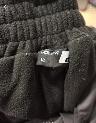 Pantalón de Esquí Negro con Tirantes