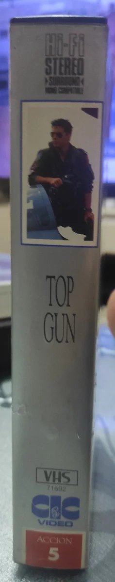 VHS Top Gun: Ídolos del Aire