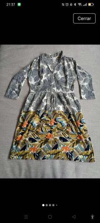Vestido estampado Hoss Intropia