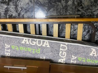 Cama de Madera Maciza con Cajones