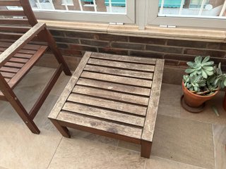 Set de Muebles de Terraza de Madera
