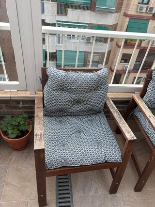 Set de Muebles de Terraza de Madera