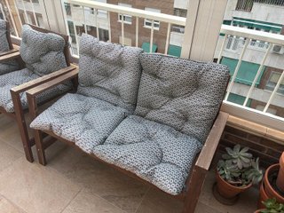 Set de Muebles de Terraza de Madera
