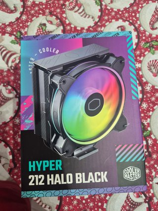 Ventilador CPU Cooler Master Hyper 212 Halo