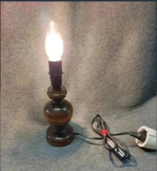 Pie de lampara