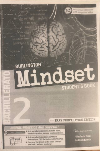 Libro Inglés 2° Bachillerato. Mindset. Burlington