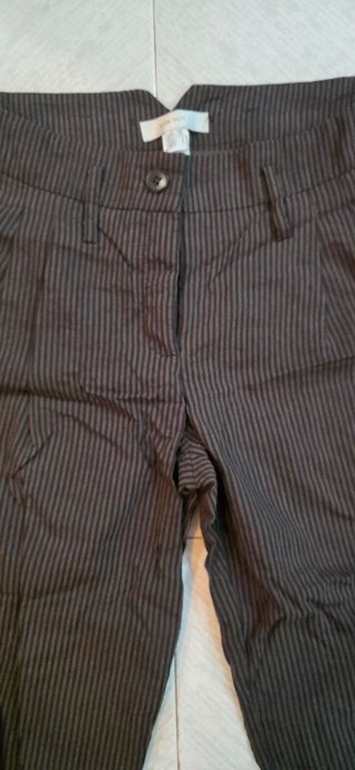 Pantalón mujer Mango rayas