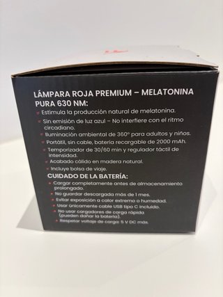 Lámpara de Luz Roja Verlsa