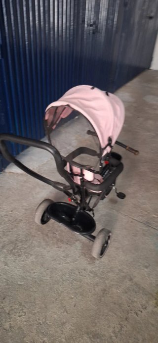 Triciclo infantil rosa Little Bird