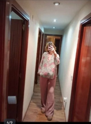 Conjunto Zara estampado