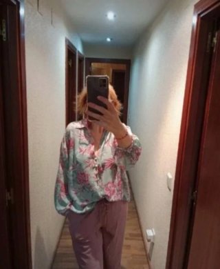 Conjunto Zara estampado
