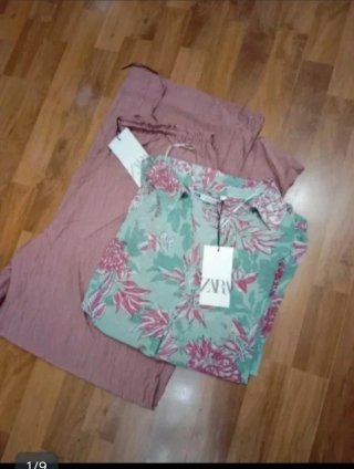 Conjunto Zara estampado