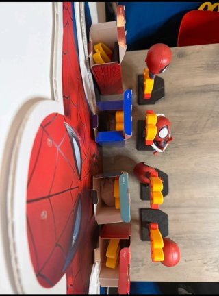Pack Figuras Spiderman McDonald's