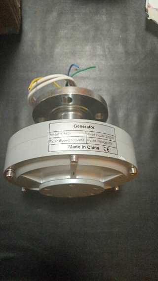 Generador Imán Permanente 2000W 96V