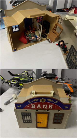 Lote Playmobil Temática Oeste y Piratas