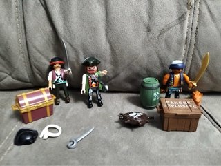 Lote Playmobil Temática Oeste y Piratas