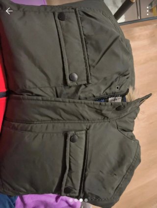 Cazadora de niño verde . Talla 13-14 años