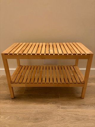 Banco Zapatero Ikea de Madera