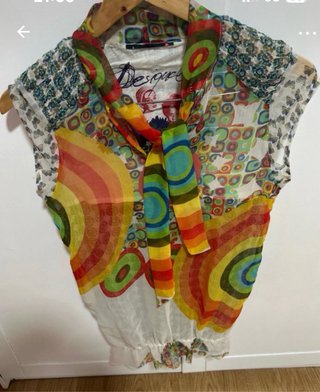 Blusa Estampada Desigual