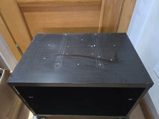 Mueble Auxiliar Tele con Ruedas