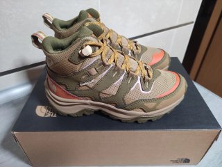 Botas The North Face Hedgehog Verde/Naranja