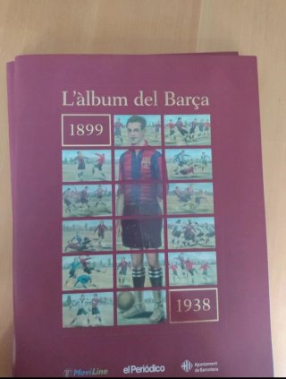 3 Álbumes del Barça (El Periódico)