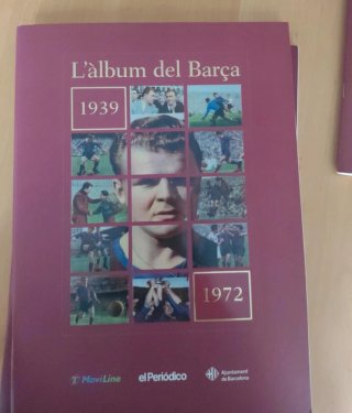 3 Álbumes del Barça (El Periódico)