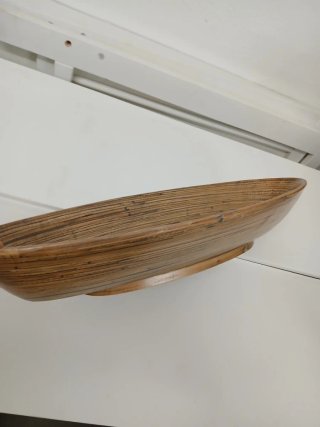 Fruteira de Bambu Ovalada