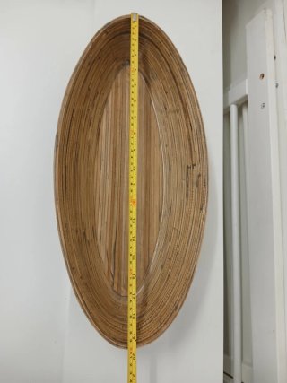 Fruteira de Bambu Ovalada