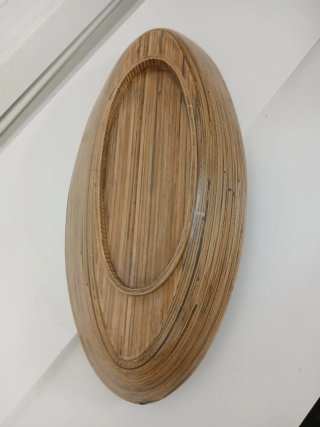 Fruteira de Bambu Ovalada