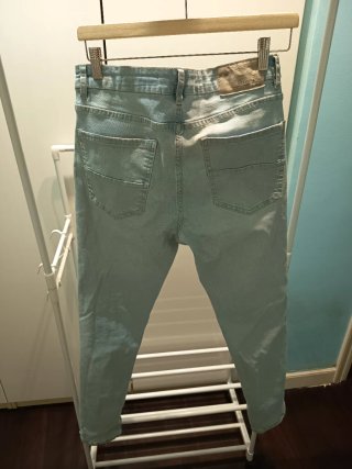 Pantalón skinny LEFTIES azul Talla 40