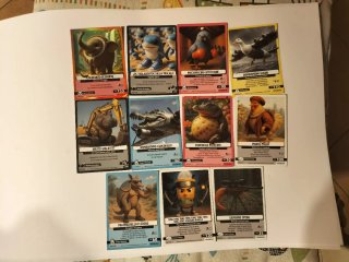 Set di 11 Carte Skifidol Brainrot