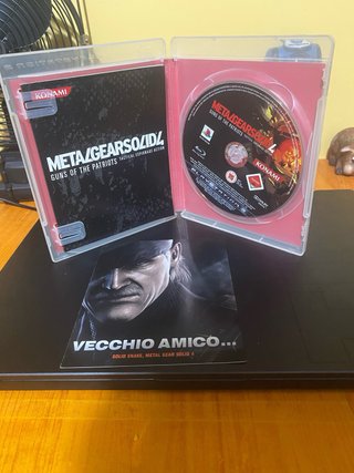 Metal Gear Solid 4 PS3 Guns of the Patriots