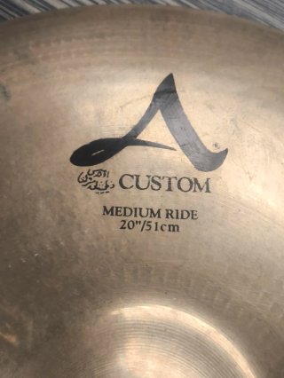 Plato Ride Zildjian A-Custom 20