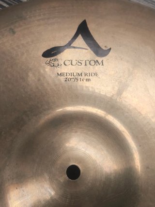 Plato Ride Zildjian A-Custom 20