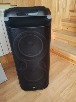 Altavoz Bluetooth Negro y Gris
