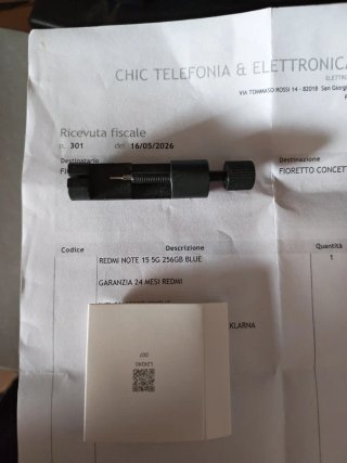 Xiaomi Redmi Note 15 5G usato pochi mesi in garanz