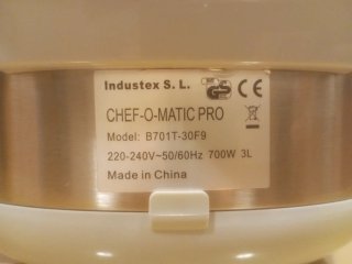 Olla eléctrica CHEF O MATIC PRO