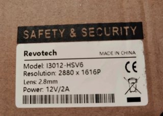 2 Cámaras de Vigilancia IP Revotech