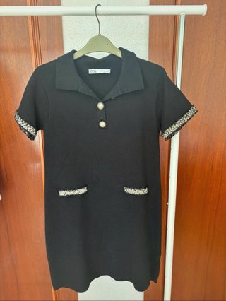 Vestido Negro Zara