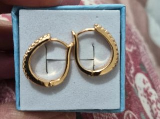 Pendientes Vintage Chapados en Oro