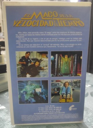 VHS El Mago de la Velocidad y el Tiempo