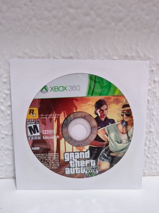 GTA V Xbox 360 NTSC-USA Solo Disco