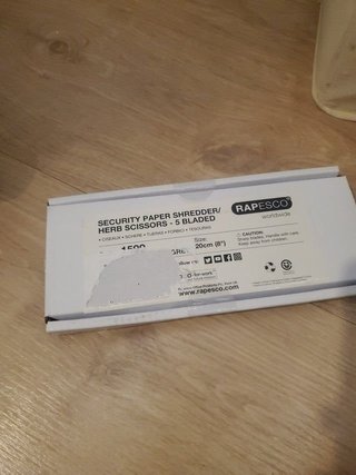 Tijeras de 5 hojas Cortar Hierbas/ Triturar Pape