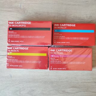 Set 4 Cartuchos Tinta HP 963XL